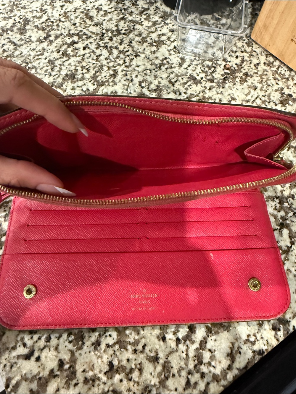 Louis Vuitton Monogram Zip-Around Long Wallet - Brown - Picture 3 of 5